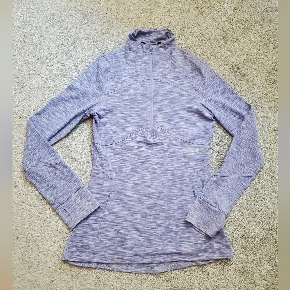 Gymshark Limit Pullover 1/2 Zip Size Medium